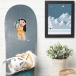 Lilo Stitch Lilo Taking A Photo Sticker