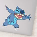 Lilo Stitch Stitch Teeth Sticker