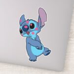 Lilo Stitch Stitch Valentine Kisses Sticker