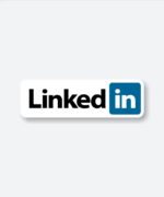 LinkedIn Name Logo Sticker