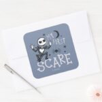 Little Jack Skellington My First Scare Square Sticker