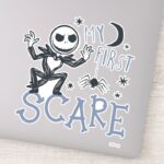 Little Jack Skellington My First Scare Sticker