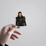 Loki Minimalist Movies Stickers