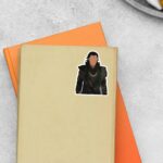 Loki Minimalist Movies Stickers
