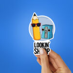 Lookin Sharp Sticker