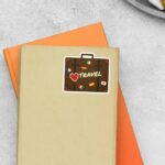 Love Travel Suitcase Travels Stickers