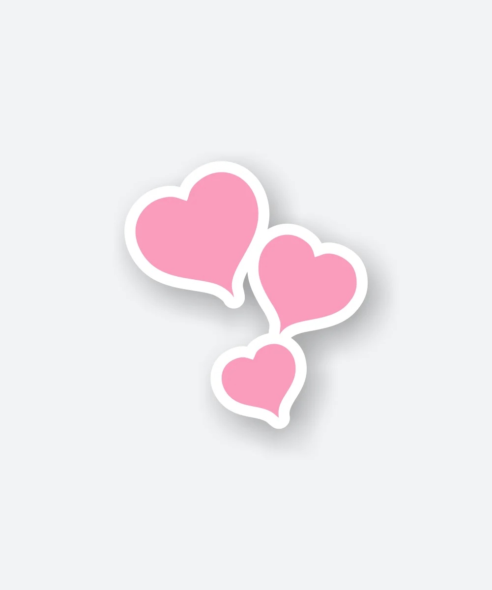 Lovely Heart Sticker