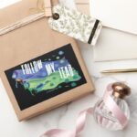 Luca Alberto Luca Follow My Lead Rectangular Sticker