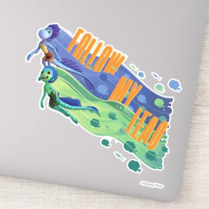 Luca Alberto Luca Follow My Lead Sticker