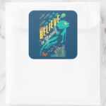 Luca Believe In Yourself Square Sticker