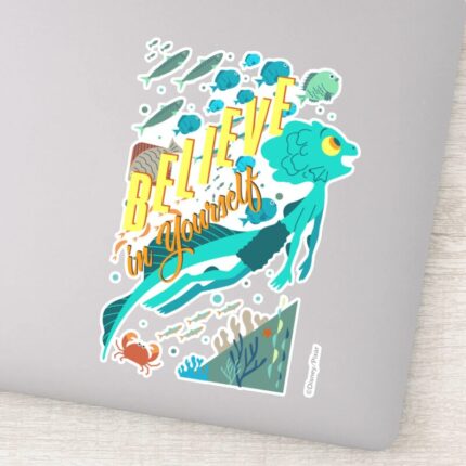 Luca Believe In Yourself Sticker