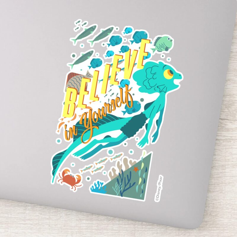 Luca Believe In Yourself Sticker