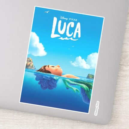Luca Human Sea Monster Luca Theatrical Poster Sticker