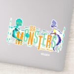 Luca Sea Monsters Comin Through Sticker