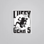 Luffy Gear 5 Anime Stickers