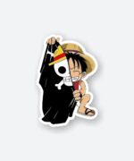 Luffy King Of Pirate Sticker