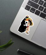 Luffy King Of Pirate Sticker
