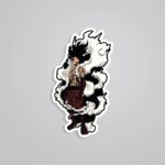 Luffy Snake Man Anime Stickers