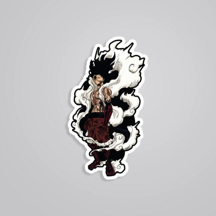 Luffy Snake Man Anime Stickers