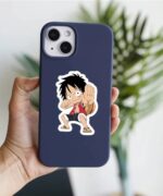 Luffy In Action Sticker