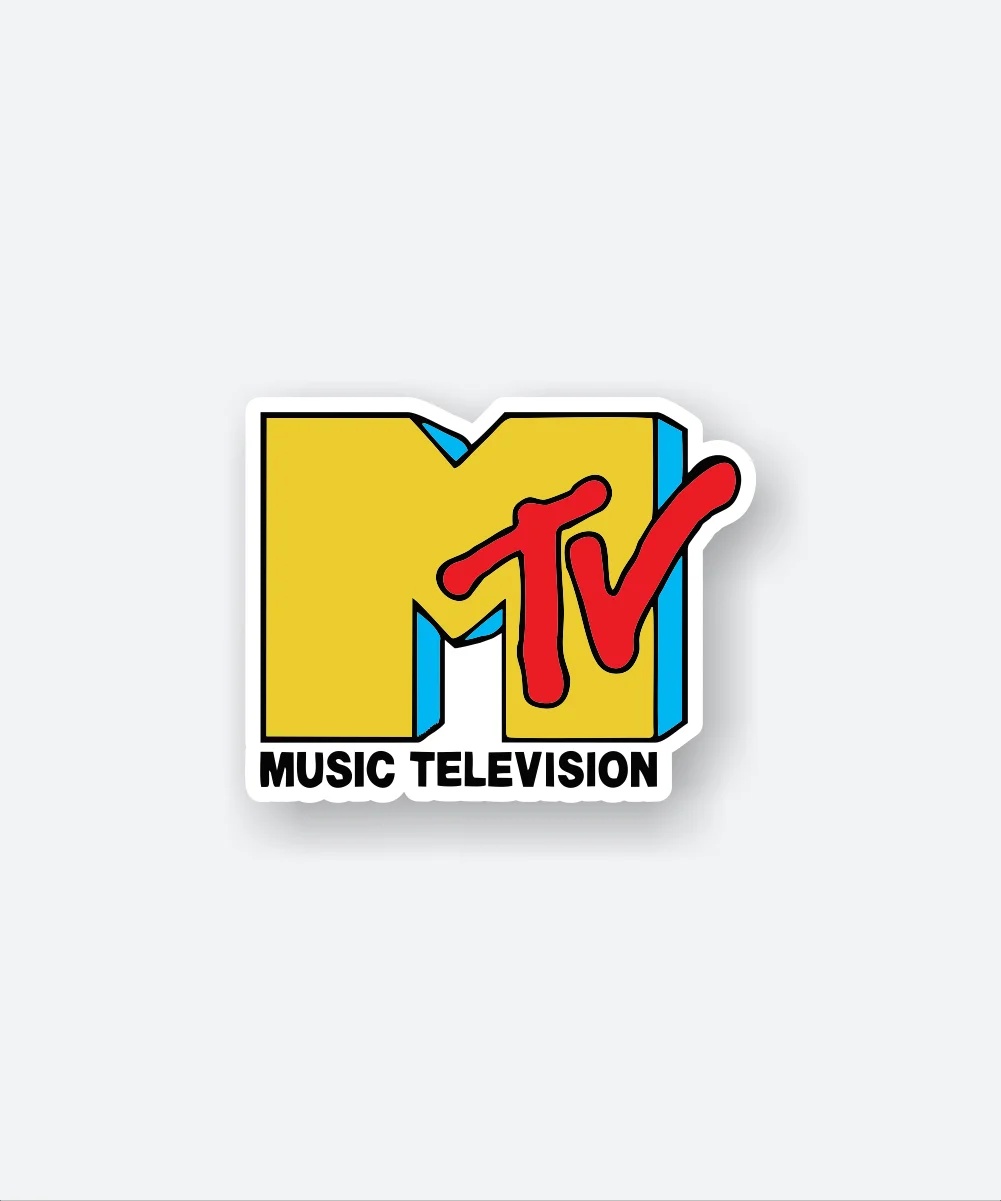 MTV Sticker