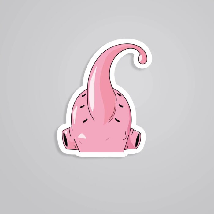 Majin Buu Minimalist Anime Stickers