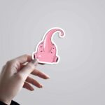 Majin Buu Minimalist Anime Stickers