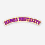 Mamba Mentality Sticker