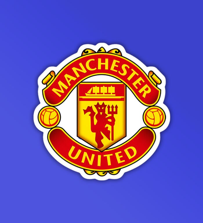 Manchester United Football Sticker
