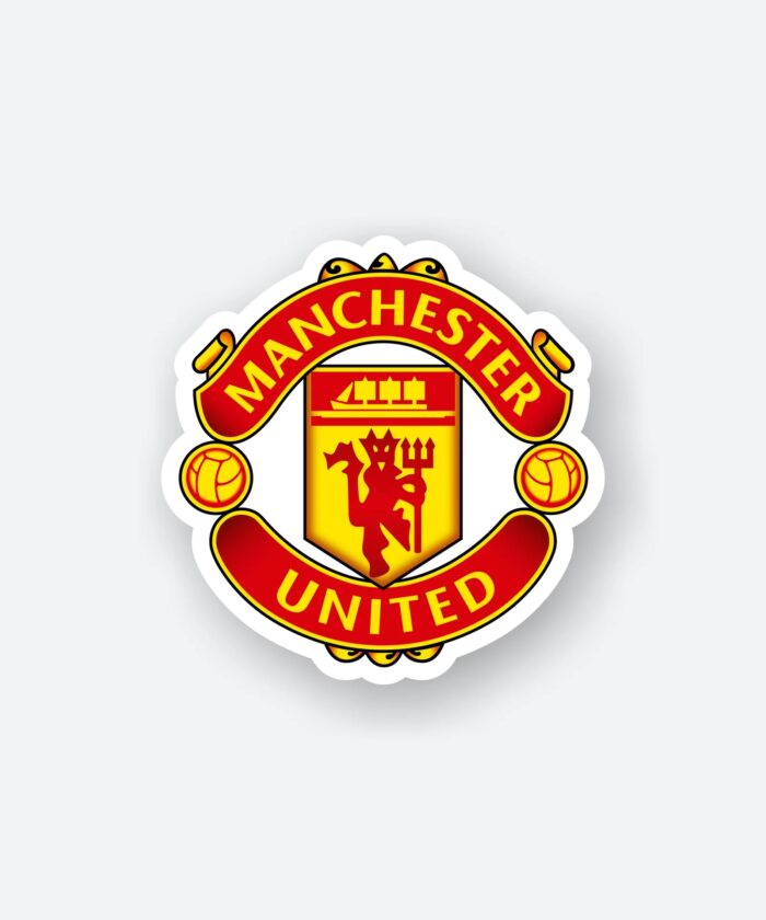 Manchester United Logo Sticker