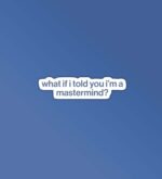 Mastermind Taylor Swift Stickers