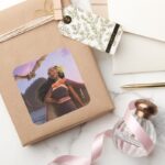 Matangi And Peka Square Sticker