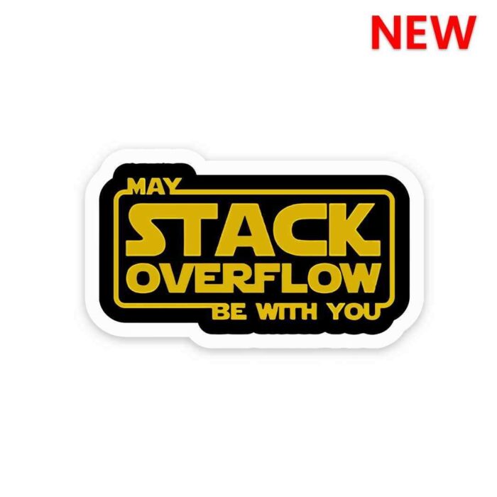 May Stack Overflow Sticker