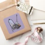 Mayor Of Halloween Town Mirror Square Sticker