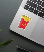Mc Donalds Fries Sticker