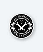 Mechanical Engineering Sticker