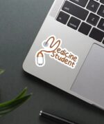 Medicine Student Sticker