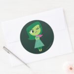 Meh. Classic Round Sticker