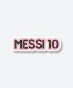Messi 10 Text Sticker
