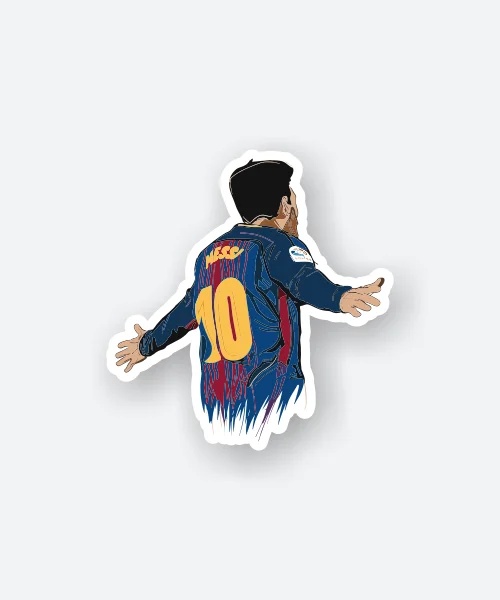 Messi FCB Sticker