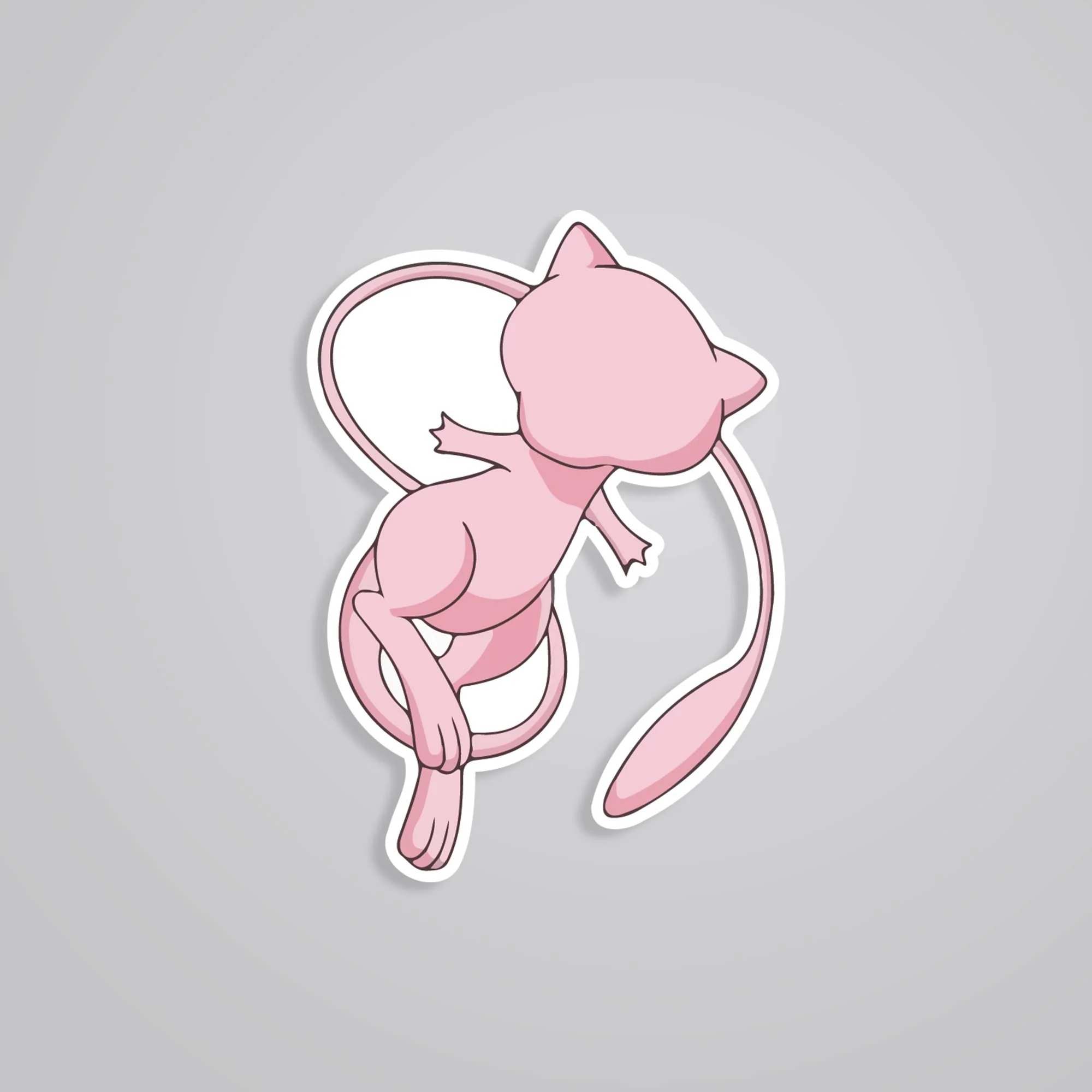 Mew Psychic Pokemon Anime Stickers