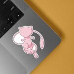 Mew Psychic Pokemon Anime Stickers