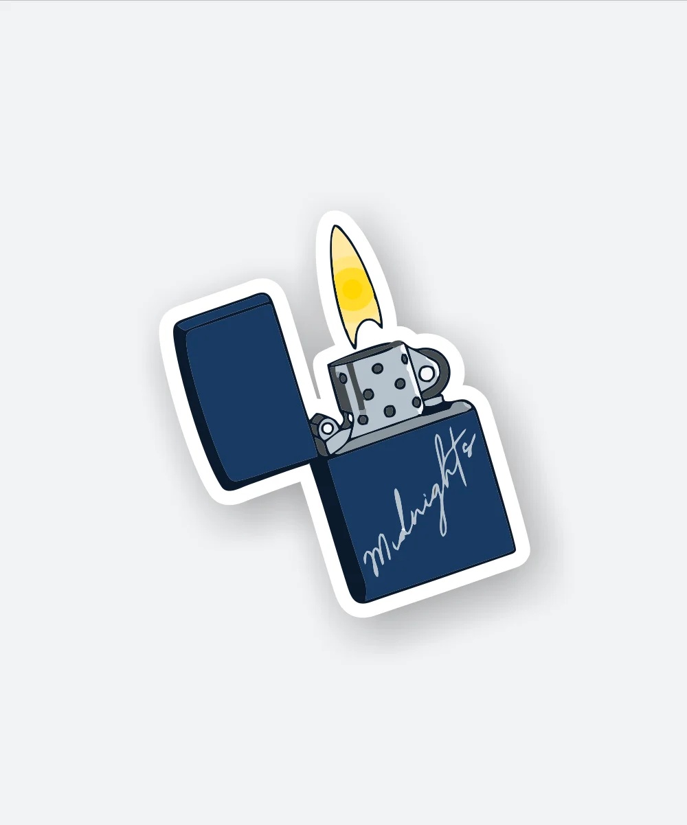 Midnights Lighter Taylor Swift Sticker