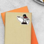 Mikasa In Action Aot Anime Stickers