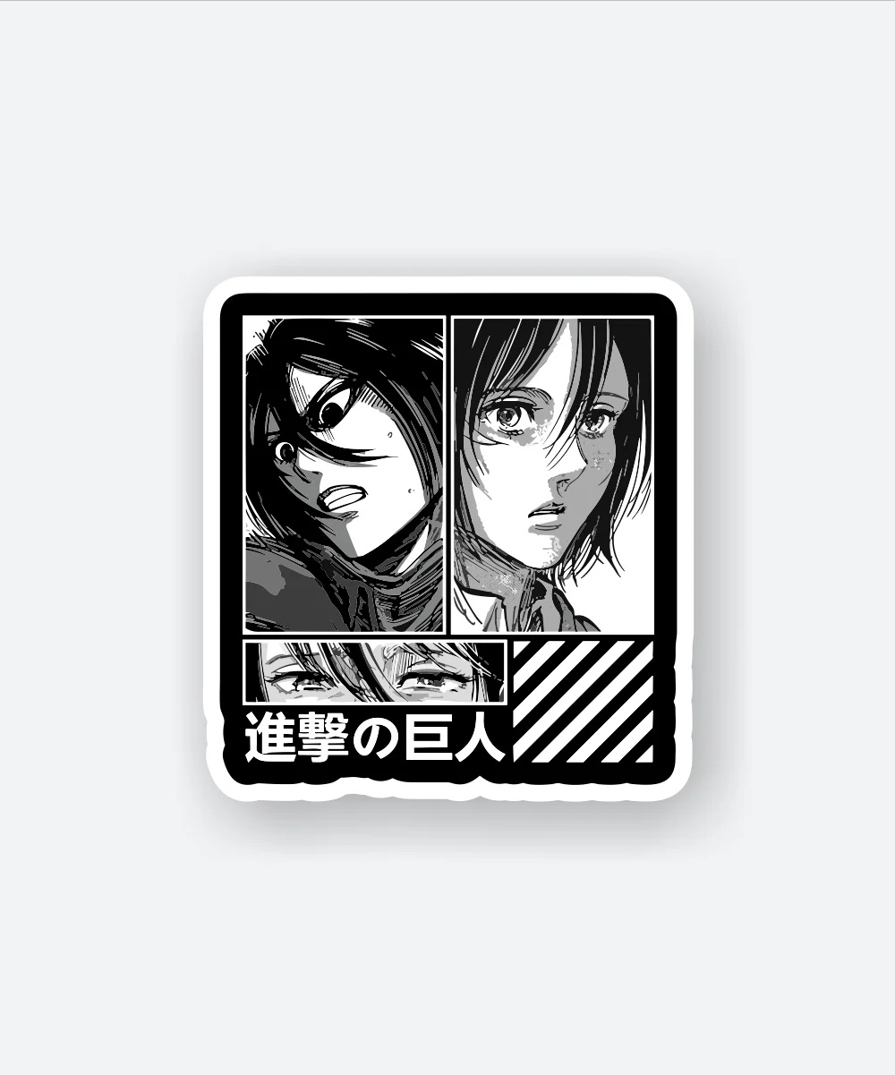 Mikasa Manga Sticker