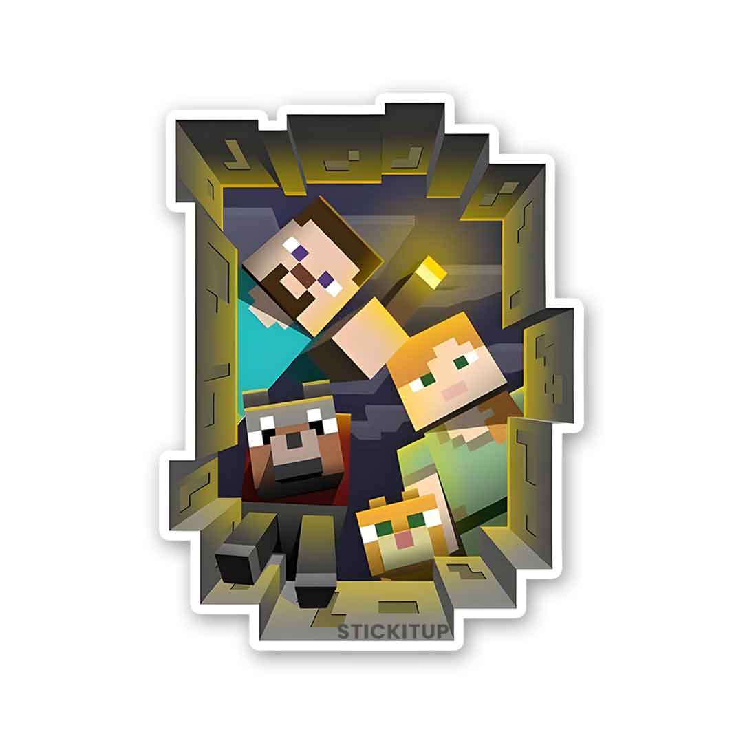 Mincraft Sticker Mincraft Sticker