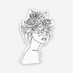 Mind Like A Flower Sticker