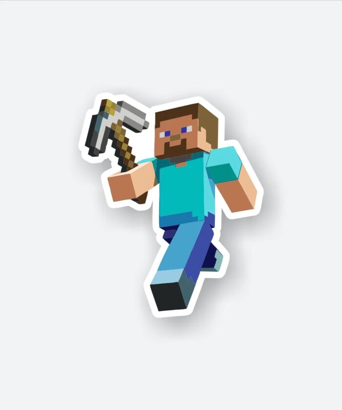 Minecraft Steve Sticker
