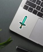 Minecraft Sword Sticker