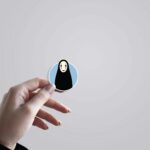 Minimalist No Face Anime Stickers